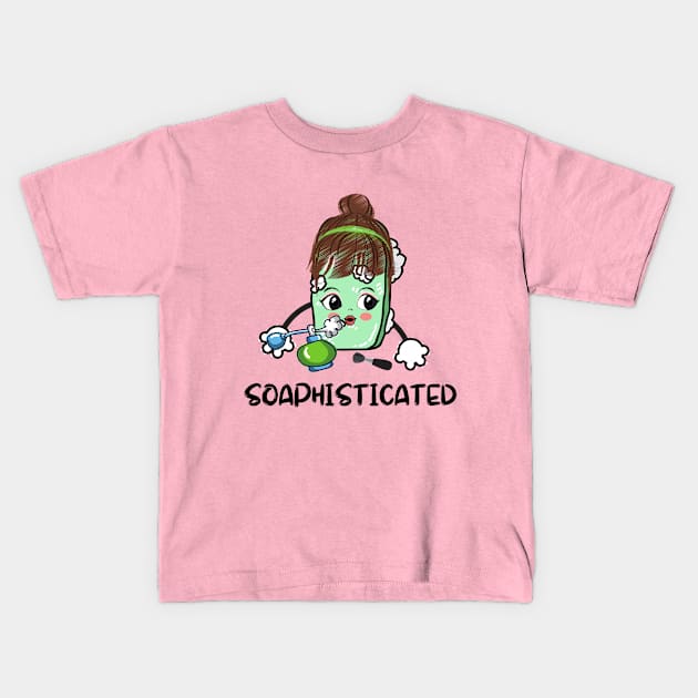 Soaphisticated Kids T-Shirt by Unique Treats Designs